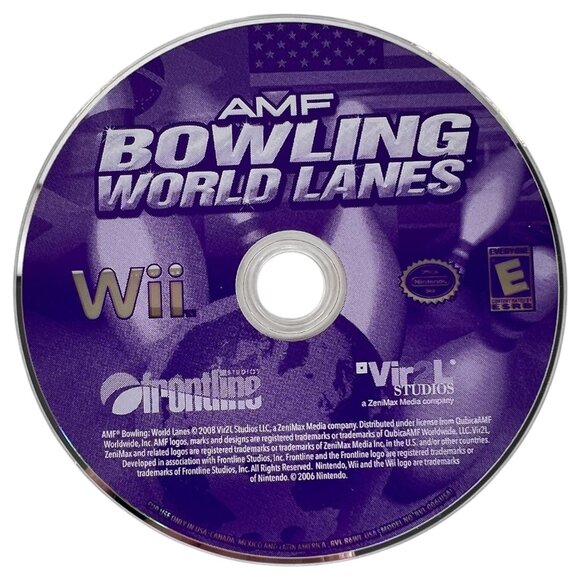 AMF Bowling World Lanes Nintendo Wii Game Complete Instruction Case Tested Works - Picture 4 of 7
